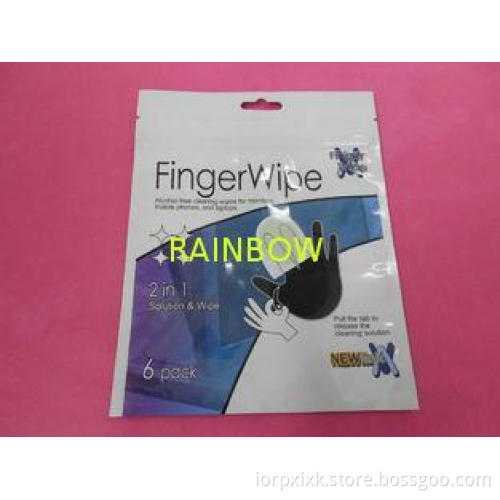 Non - Leakage PET / AL / PE Cosmetic Packaging Bag with Han